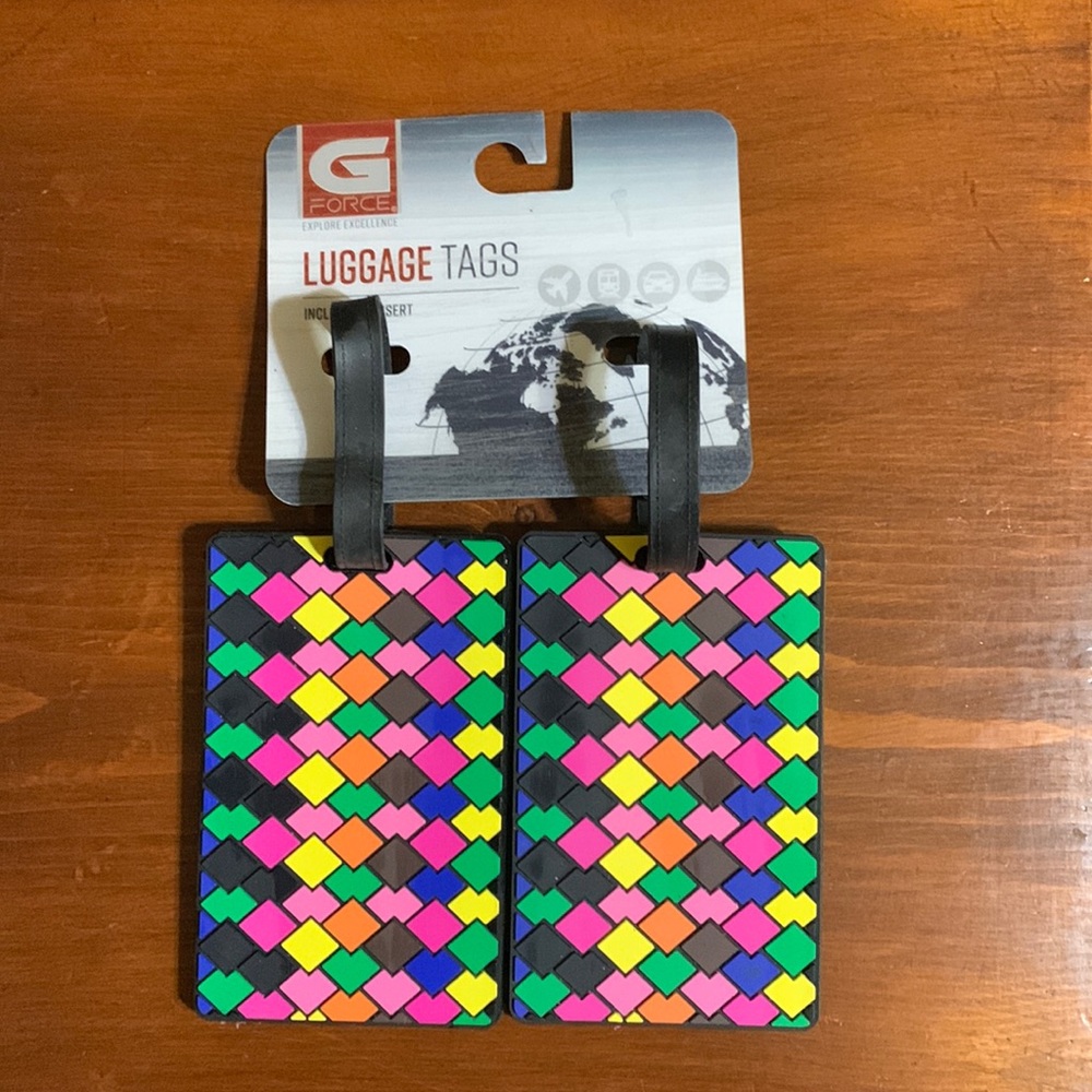 🆕 G FORCE - LUGGAGE TAGS
